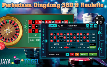 Perbedaan Dingdong 36D & Roulette