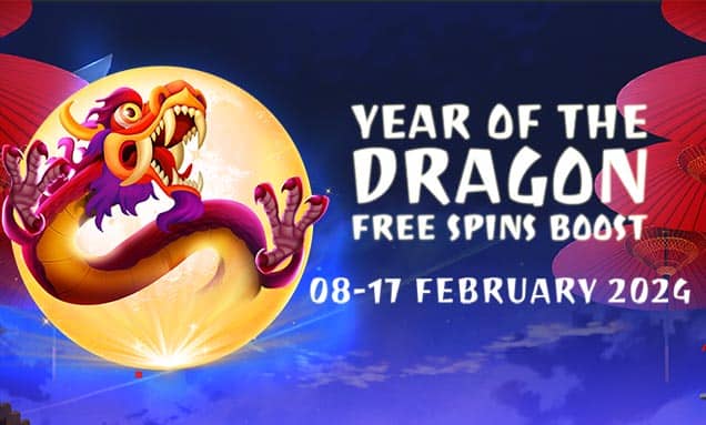 Year of the Dragon Free Spins Boost